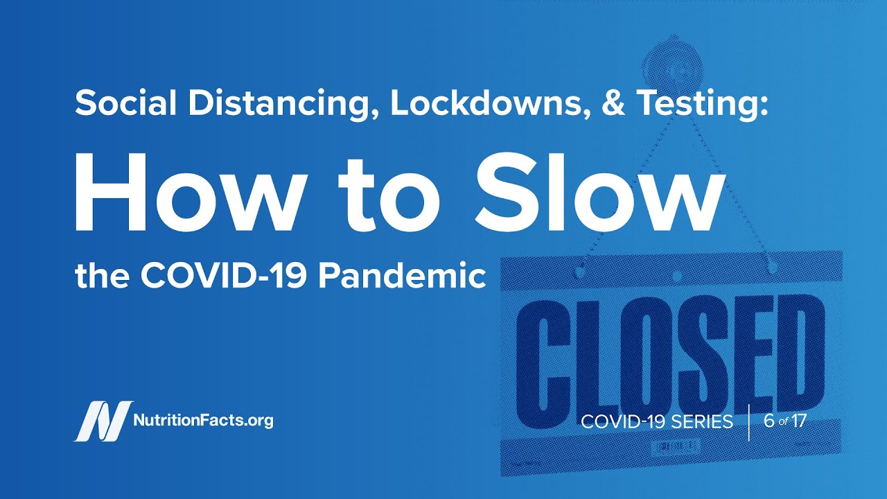Social Distancing, Lockdowns, & Testing: How to Slow the COVID-19 Pandemic